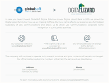 Tablet Screenshot of globalsoftdigital.com